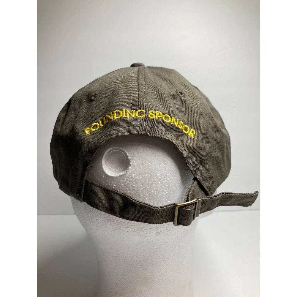 National Museum United States Army Hat Cap Gray Adjustable‎ Strapback Cotton